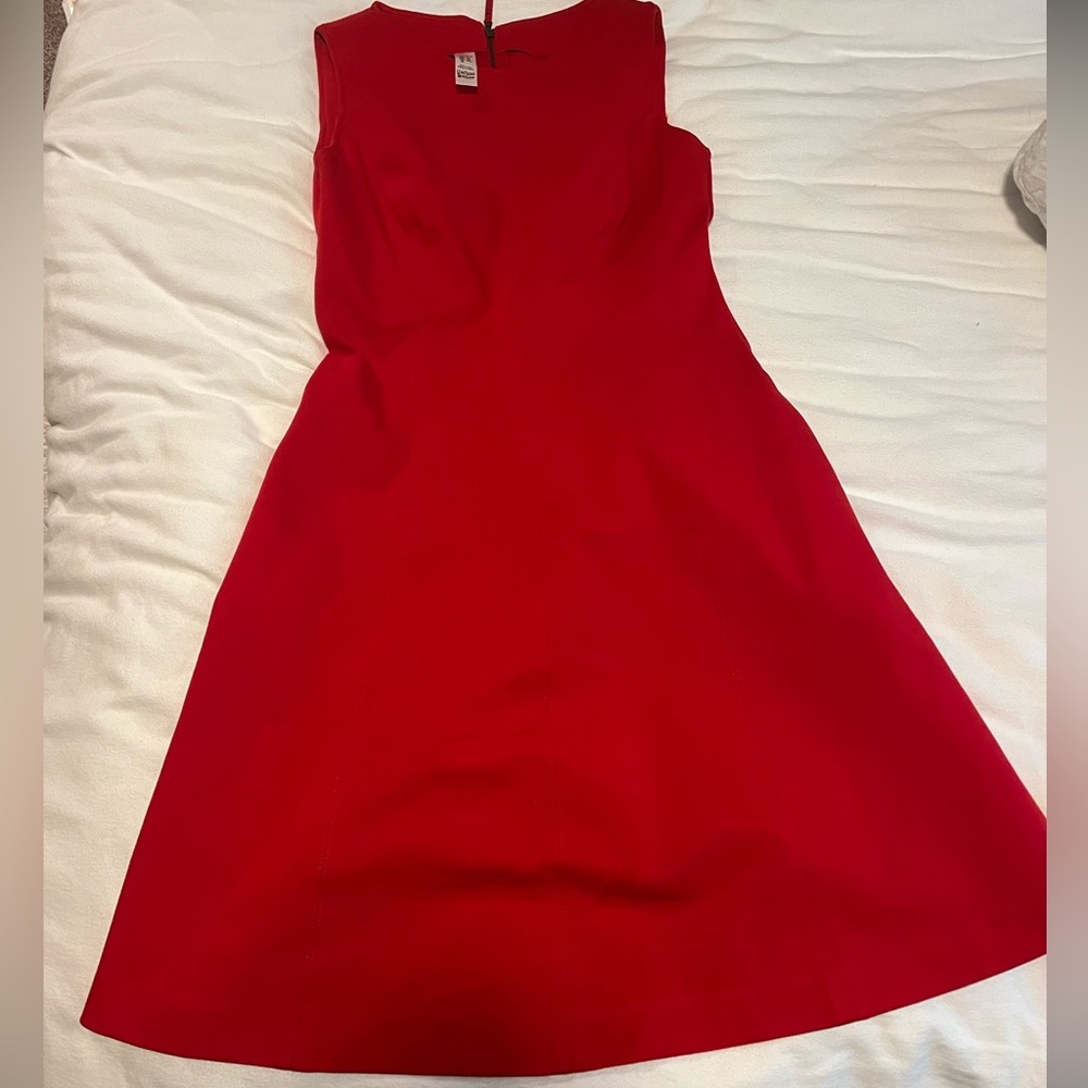Red Spanx A Line Dress